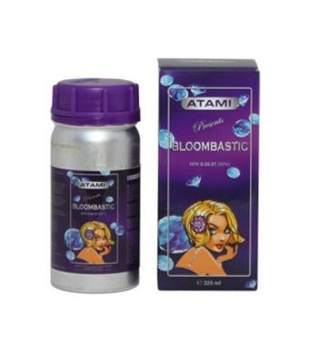 Bloombastic constituye un cóctel de bio-minerales y bio-estimulantes de alta calidad, elaborado para la última fase de la floración y maduración (de 4 a 6 semanas).