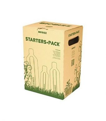 Nuestro Starters Pack es un completo kit equipado con todo lo que necesitas para iniciar tu aventura de cultivo en la que tú y tus plantas creceréis juntos.