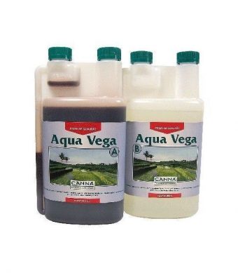 Aqua Vega es un producto que contine todos los nutrientes destinados especialmente a cubrir las necesidades de la planta durante la etapa de crecimiento.