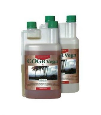 El producto COGr Vega es un fertilizante que contiene todos los nutrientes necesarios para el crecimiento optimo de tus plantas.