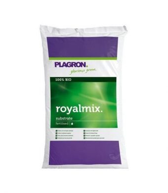 Royalmix contiene una mezcla cuidadosamente seleccionada de fertilizantes orgánicos que cubren las necesidades nutricionales de la planta durante el ciclo completo.