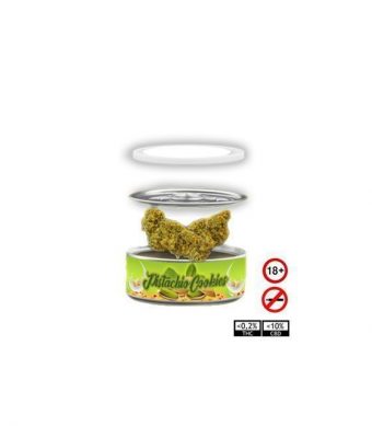 Marihuana de CBD Pistachio Cookies hemp for life o marihuana legal es un producto que ha sido sometido a exhaustivos análisis de laboratorio y cuenta con certificado de la Unión Europea. Con niveles de THC muy bajos, inferiores al 0,2% con un efecto muy agradable. Envases de 3.5 gramos de flores
