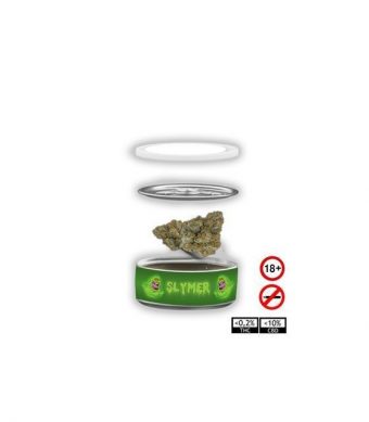 Marihuana de CBD Slymer hemp for life o marihuana legal es un producto que ha sido sometido a exhaustivos análisis de laboratorio y cuenta con certificado de la Unión Europea. Con niveles de THC muy bajos, inferiores al 0,2% con un efecto muy agradable. Envases de 3.5 gramos de flores