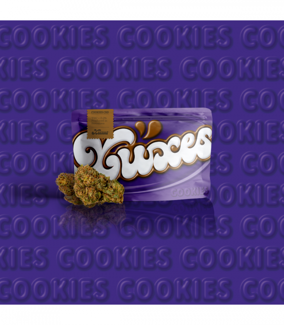 Cookies, tiene su origen en Estados Unidos, donde consiguió posicionarse como una de las mejores genéticas del sector. Esta es su mejor versión CBD.